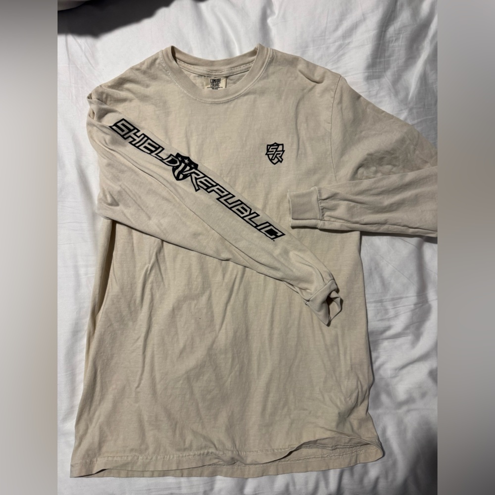Comfort Colors Cream Long Sleeve Trump Shirt